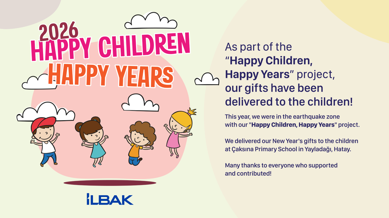 As part of the "Happy Children, Happy Years" project, our gifts have been delivered to the children!