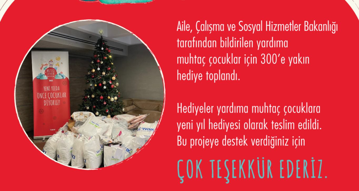 Mutlu Çocuklar Mutlu Yıllar 2022!