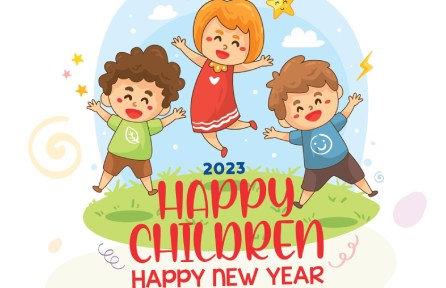 Happy New Year Happy Children