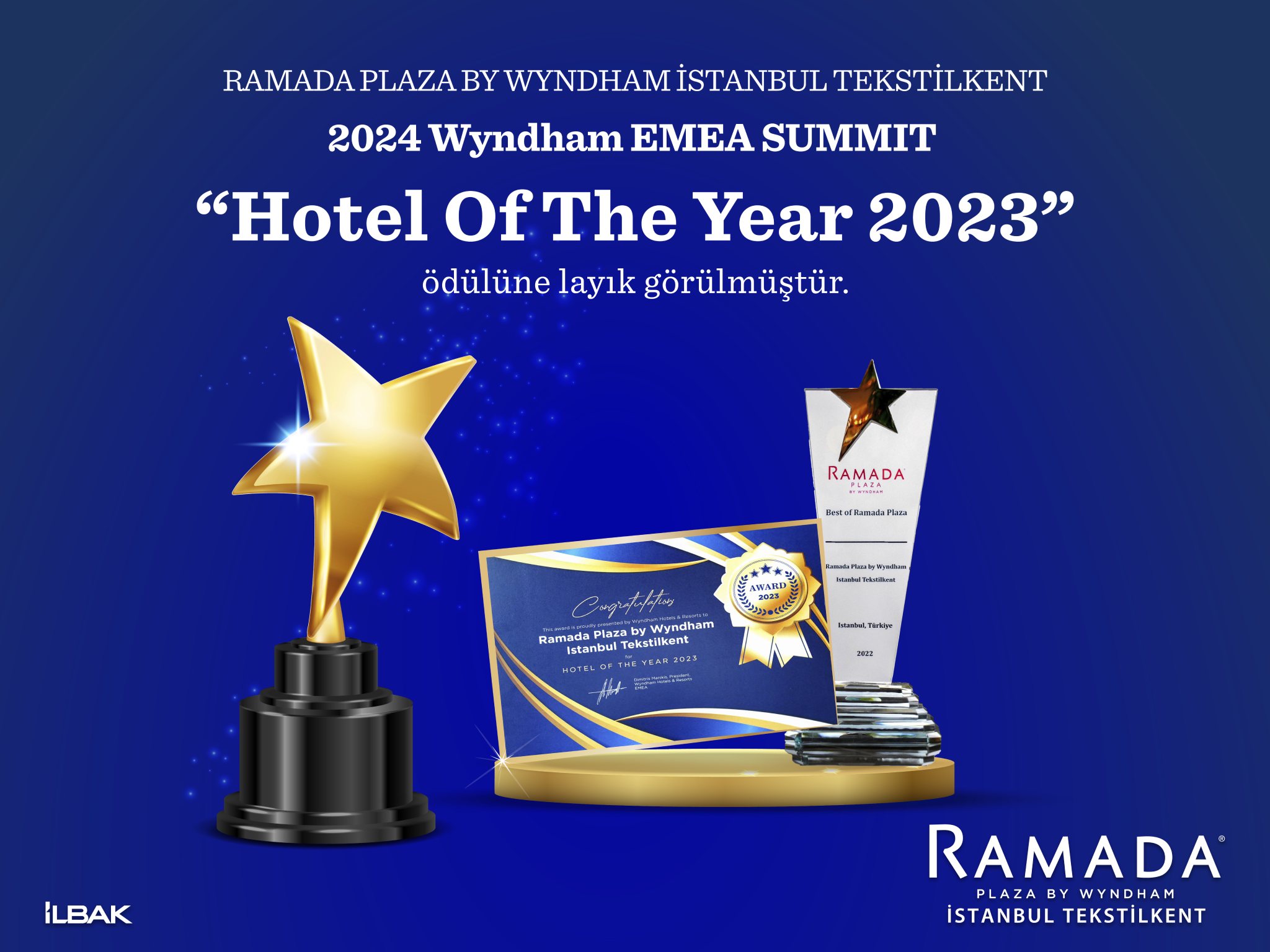 ‘’HOTEL OF THE YEAR 2023’’ Ödülü